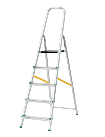 ESCALERA ALUMINIO 6 PELDAÑOS