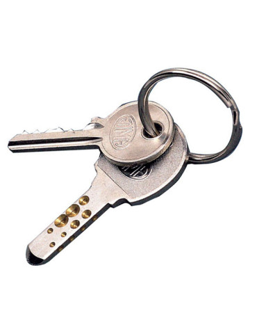 LLAVERO ANILLA C/200 NIQUEL