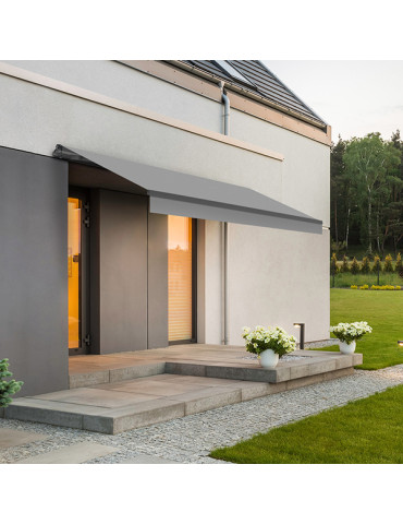 TOLDO RETRACTIL GRIS