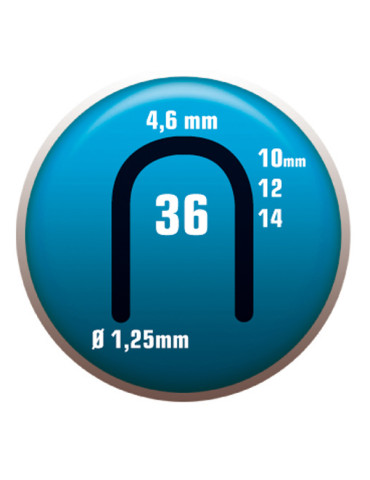 GRAPA PARA CABLE 36/14 C/2000