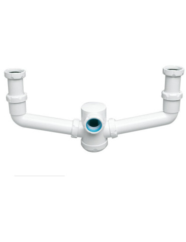 SIFON DOBLE FREGADERO S-7 D.40