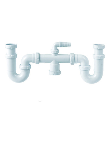 SIFON DOBLE FREGADERO CUR S-30 D.40