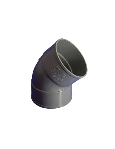 CODO PVC H-H 87 32 MM