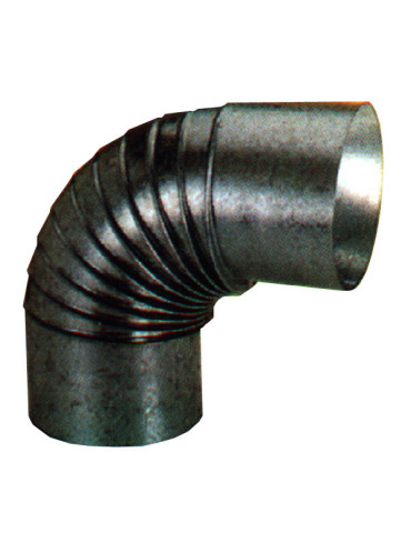 CODO ESTUFA GALVANIZADO 90