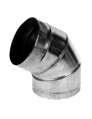 CODO ESTUFA GALVANIZADO 70