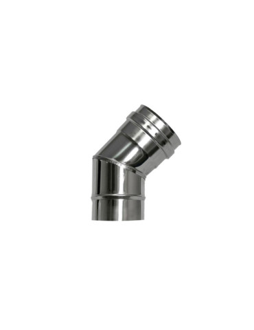 CODO ESTUFA INOXIDABLE 90 PELLET