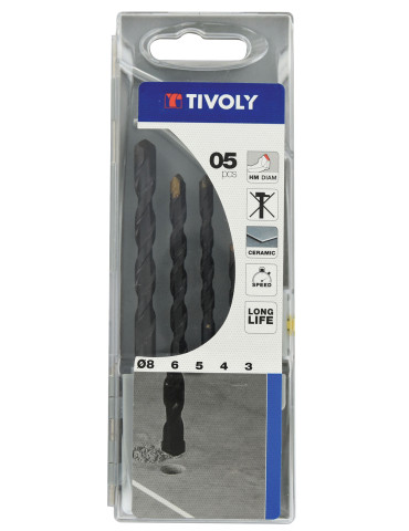 BROCA AZULEJOS SET 5 PZS