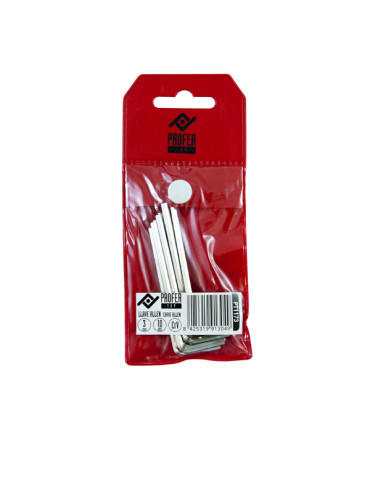 LLAVE ALLEN HEXAG NIQUELADA