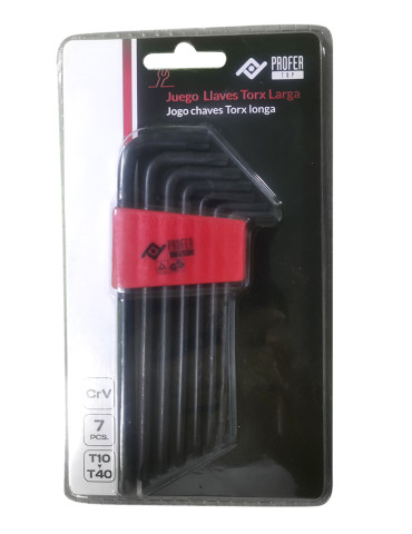 LLAVE TORX LARGA JGO 7PZ