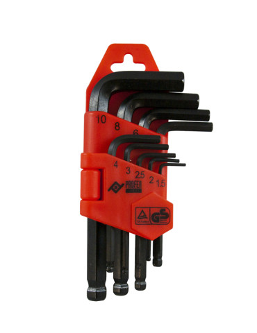 LLAVE ALLEN CORTA P/BOLA 9P