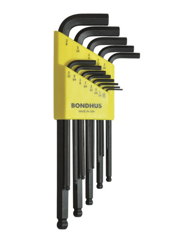 LLAVE ALLEN JGO 8 P/BOLA PULGADA