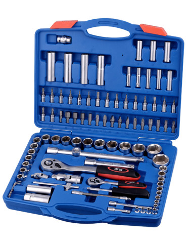 LLAVE VASO JGO 94 PZ+CARRACA