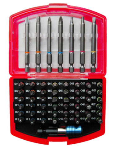 ESTUCHE 56 PUNTAS+P. MAGNETICO