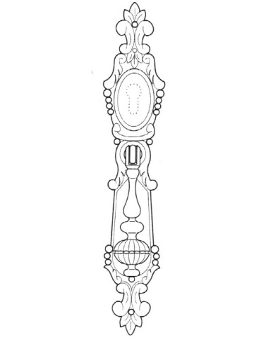 TIRADOR ARMARIO ZAMAC S/B