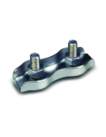 SUJETACABLE PLANO DOB.ZN C/100