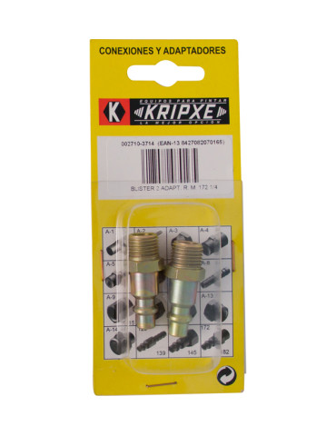 ADAPTADOR MACHO ENCHUFE R. B.2