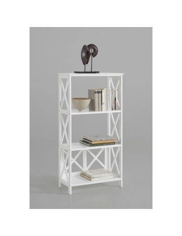 ESTANTERIA PINO LACADA BCO VICTORIA 4B