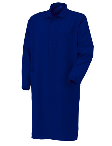 BATA AZUL POLIEST/ALGODON