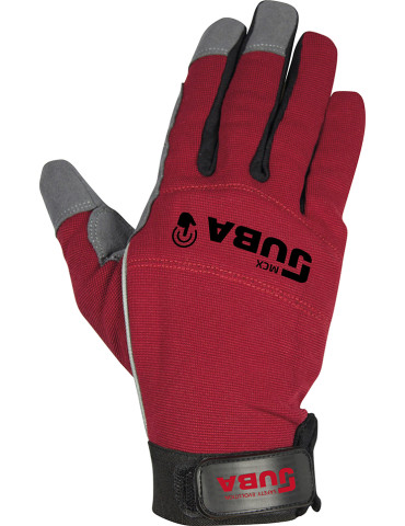 GUANTE PIEL ROJO RFZDO C RAPID