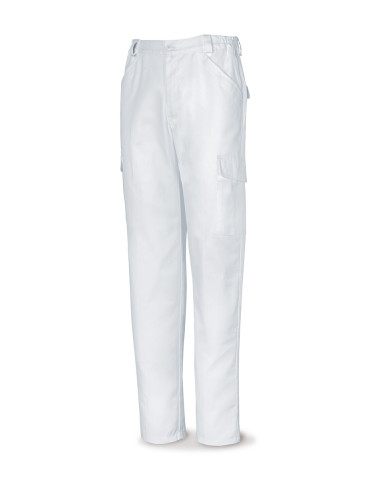 PANTALON TERGAL MULTIBOL BLANCO
