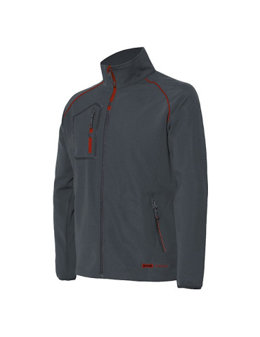 CHAQUETA SOFTSHELL GRIS