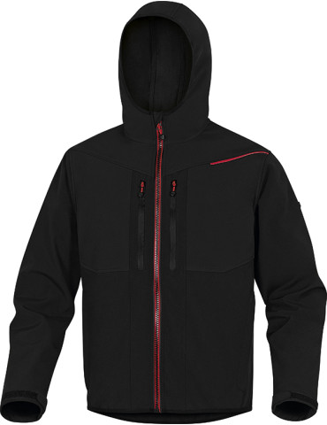 CHAQUETA SOFTSHELL NGR/RJA
