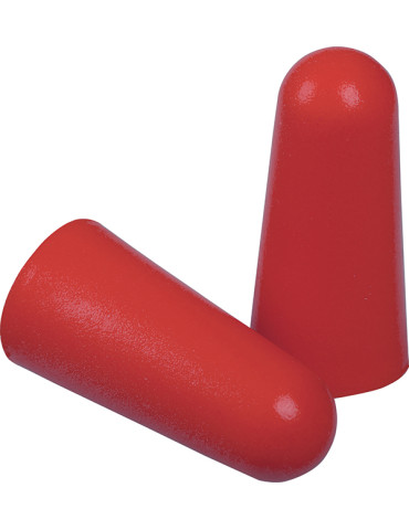 TAPON OIDO ESPUMA PU RJO BL/10