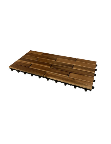LOSETA MADERA ACACIA PACK6