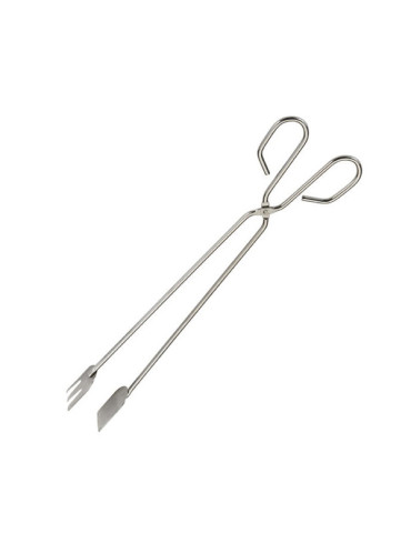 TENACILLA CARNE INOX LARGA
