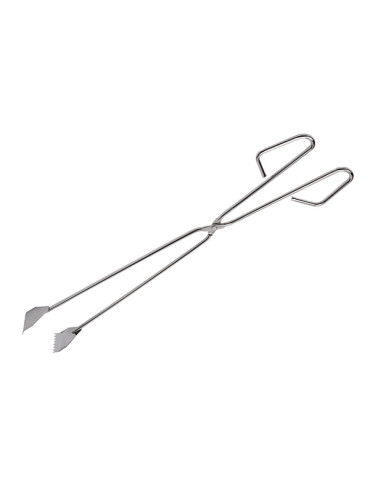 TENACILLA BARBACOA INOX LARGA