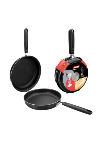 SARTEN DOBLE ALUMINIO TORTILLA INDUC
