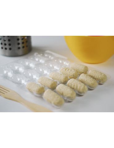 MOLDE CONGELAR CROQUETAS BL/20