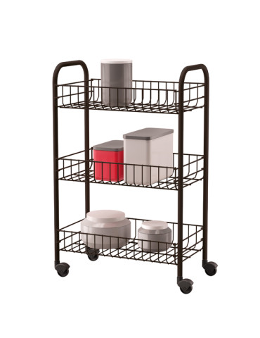 CARRO MULTIUSO 3 CESTAS SIENA