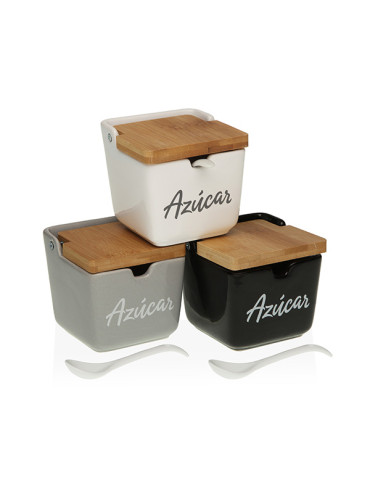 AZUCARERO CERAMICA +CUCHARILLA