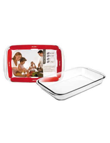 FUENTE HORNO VIDRIO RECT. 2,2L