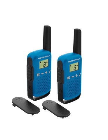 WALKIE TALKIES T42 BLUE PACK 2UDS