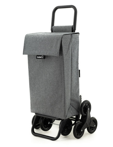 CARRO COMPRA SUBESCALERAS GRIS JASP