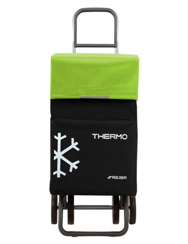 CARRO COMPRA TERMO NEGRO/LIMA 46L