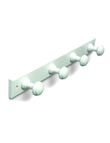 PERCHA PINO 4 P. RED. BLANCO