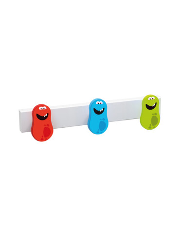 PERCHA MADERA 3P INFANTIL