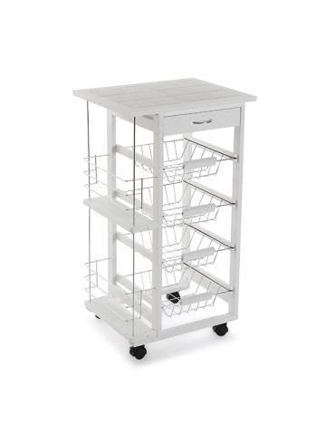 CARRO COCINA C/RUED 4CESTAS+CJ+BOTEL