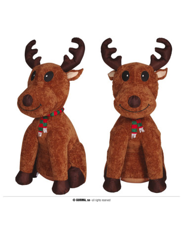 RENO HINCHABLE CON LUZ