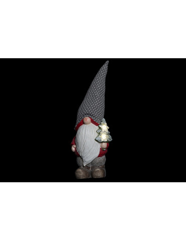 MUÑECO RESINA LED ENANO