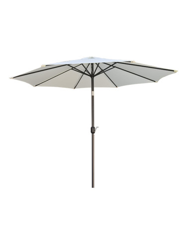 PARASOL ALUMINIO BEIGE