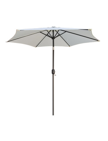 PARASOL ALUMINIO BEIGE