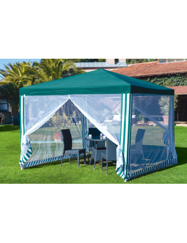 CENADOR ACERO VERDE C/MOSQUIT