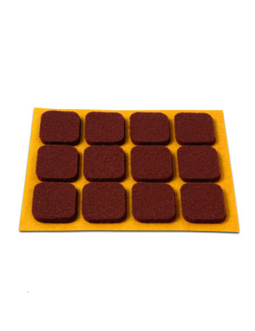 FIELTRO ADH. RECTANG.MARRON