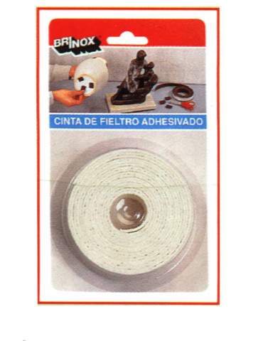 FIELTRO ADH.TIRA MARRON 1 M