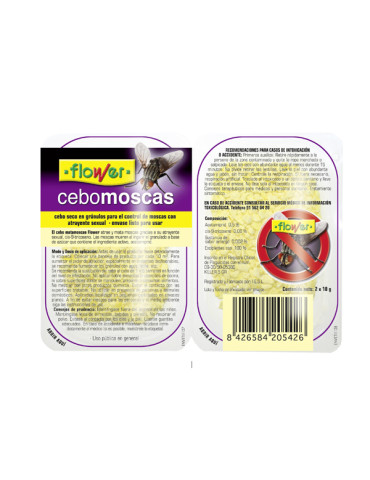 CEBO FIN MOSCAS BANDEJA