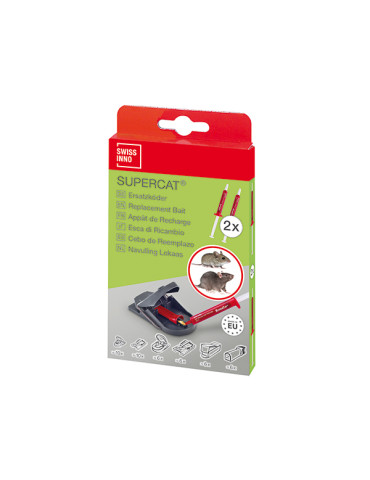 CEBO TRAMPA RATON/RATA 2 JERINGAS